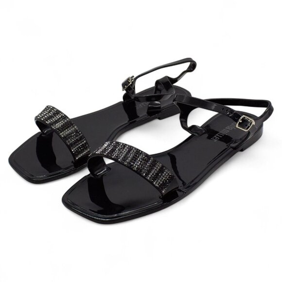 Olivia Miller Womens Calabria Open Toe Jelly Sandals - Picture 5 of 7